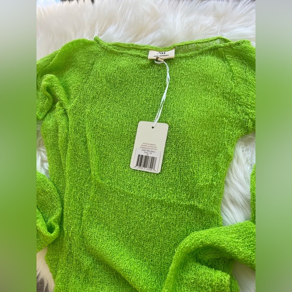 Ambra Maddalena sheer knitted minidress - Picture 6 of 8